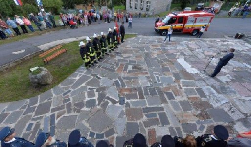 Odovzdanie hasičského auta Ilija 23.8.2015