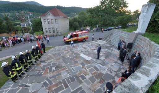 Odovzdanie hasičského auta Ilija 23.8.2015