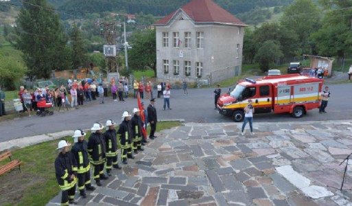 Odovzdanie hasičského auta Ilija 23.8.2015