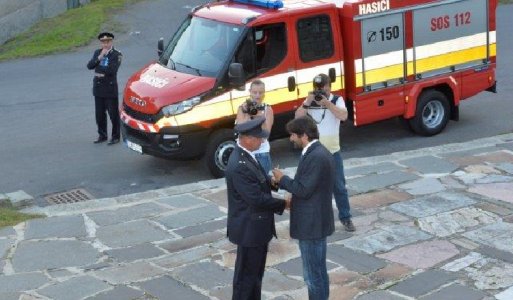 Odovzdanie hasičského auta Ilija 23.8.2015