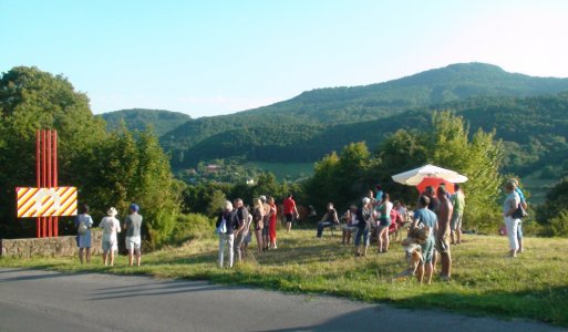 Odhalenie obnovených vstupných tabúľ do obce Ilija