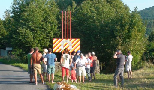 Odhalenie obnovených vstupných tabúľ do obce Ilija