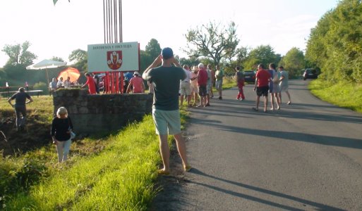 Odhalenie obnovených vstupných tabúľ do obce Ilija