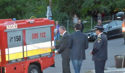 Odovzdanie hasičského auta Ilija 23.8.2015