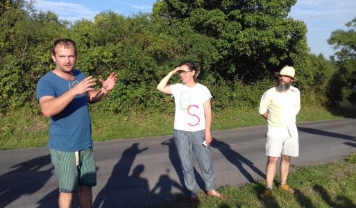 Odhalenie obnovených vstupných tabúľ do obce Ilija