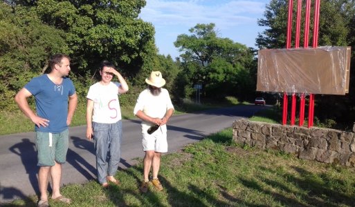 Odhalenie obnovených vstupných tabúľ do obce Ilija