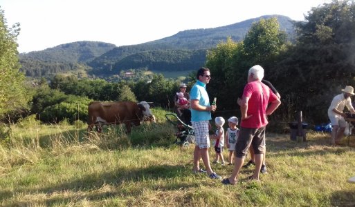 Odhalenie obnovených vstupných tabúľ do obce Ilija