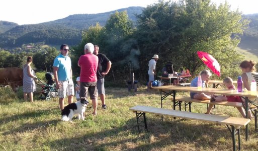 Odhalenie obnovených vstupných tabúľ do obce Ilija