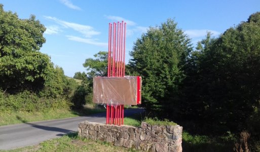 Odhalenie obnovených vstupných tabúľ do obce Ilija 30.07.2017