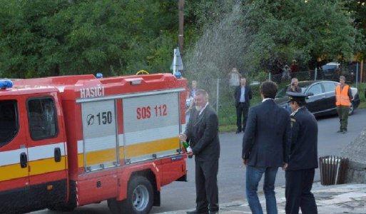 Odovzdanie hasičského auta Ilija 23.8.2015