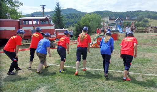 Hasičská súťaž o pohár obce Ilija