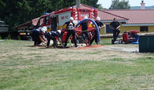 Hasičská súťaž o pohár obce Ilija