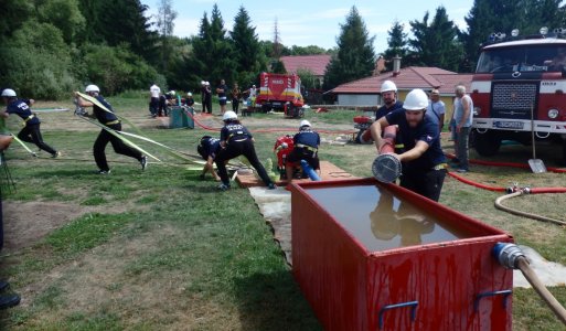 Hasičská súťaž o pohár obce Ilija