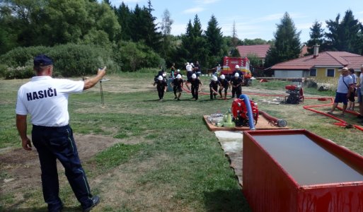 Hasičská súťaž o pohár obce Ilija