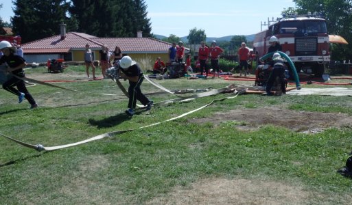 Hasičská súťaž o pohár obce Ilija