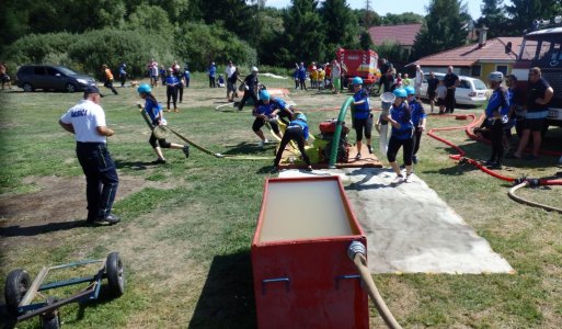 Hasičská súťaž o pohár obce Ilija