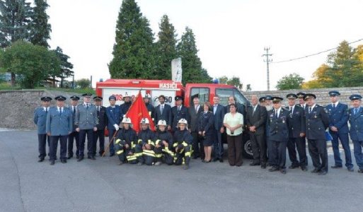 Odovzdanie hasičského auta Ilija 23.8.2015
