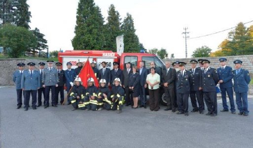 Odovzdanie hasičského auta Ilija 23.8.2015