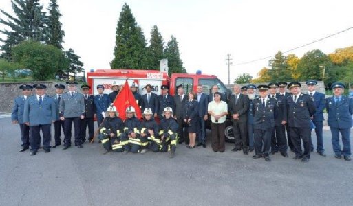 Odovzdanie hasičského auta Ilija 23.8.2015