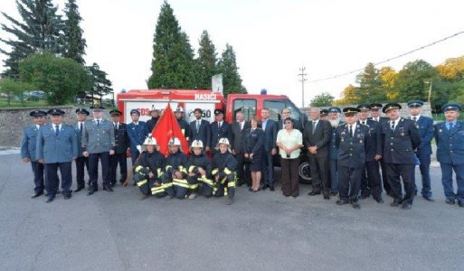 Odovzdanie hasičského auta Ilija 23.8.2015