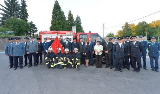 Odovzdanie hasičského auta Ilija 23.8.2015