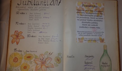 Úcta k starším + Jubilanti