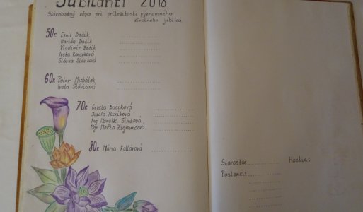 Úcta k starším + Jubilanti 26.10.2018