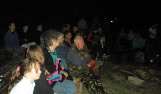 Premietanie divadelnej hry Sirota z r.1992 herci z Ilije