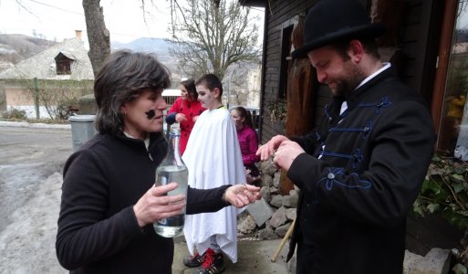 Hajnál - fašiangový sprievod