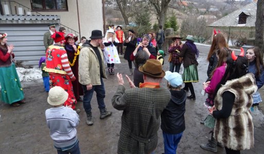 Hajnál - fašiangový sprievod