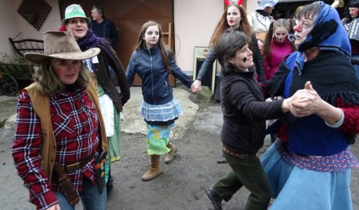 Hajnál - fašiangový sprievod
