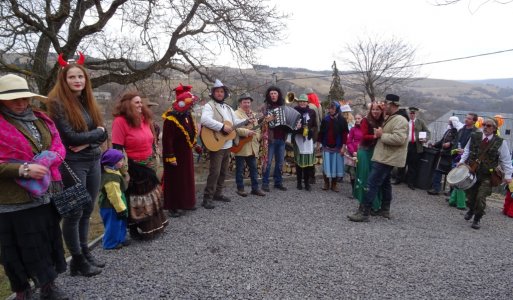 Hajnál - fašiangový sprievod