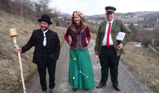 Hajnál - fašiangový sprievod