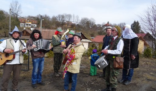 Hajnál - fašiangový sprievod