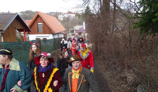 Hajnál - fašiangový sprievod