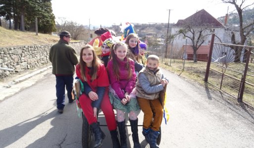 Hajnál - fašiangový sprievod