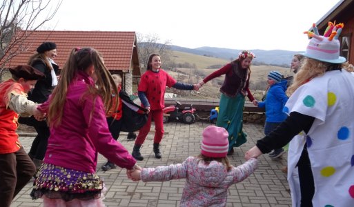 Hajnál - fašiangový sprievod