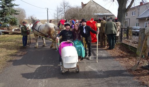 Hajnál - fašiangový sprievod