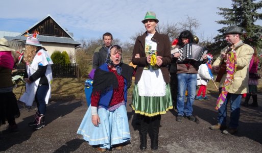 Hajnál - fašiangový sprievod