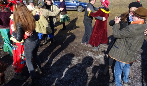 Hajnál - fašiangový sprievod