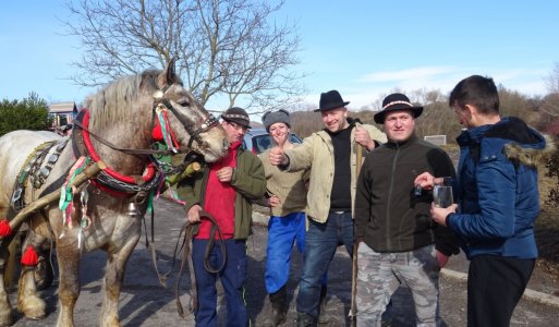 Hajnál - fašiangový sprievod