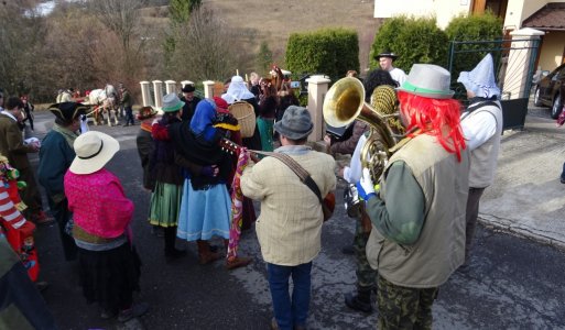 Hajnál - fašiangový sprievod