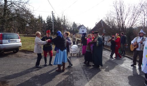 Hajnál - fašiangový sprievod