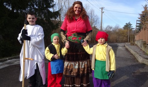 Hajnál - fašiangový sprievod
