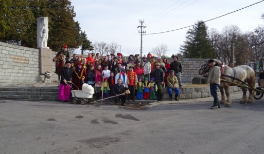 Hajnál - fašiangový sprievod 02.03.2019