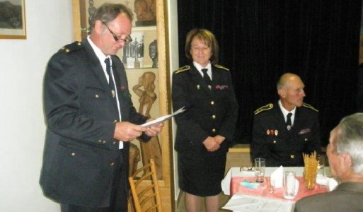 Slávnostá schôdza DHZ v obci Ilija k 90 výročiu založenia DHZ