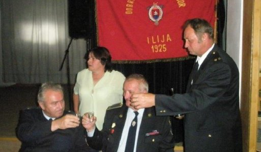 Slávnostá schôdza DHZ v obci Ilija k 90 výročiu založenia DHZ