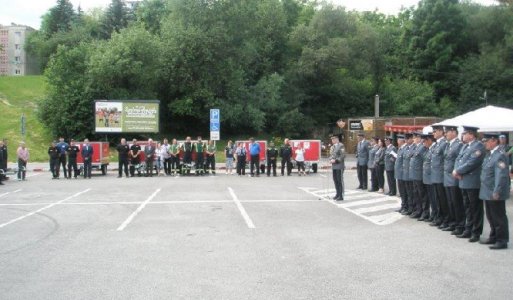 Prevzatie protipovodňových vozíkov (obec Ilija a Banský Studenec